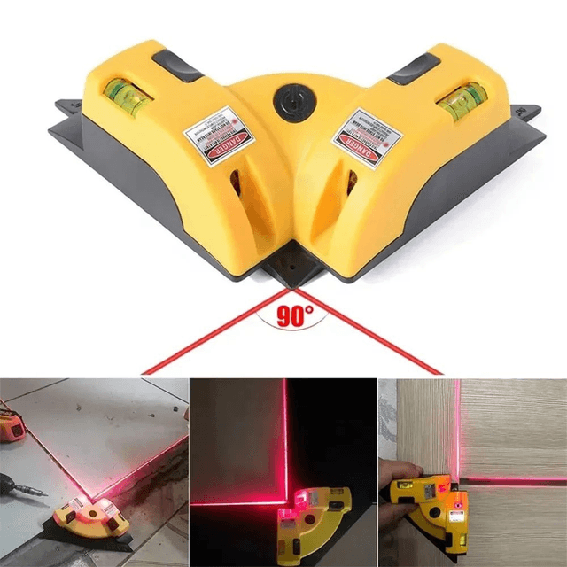 Niveau Laser infrarouge, Projection verticale et horizontale