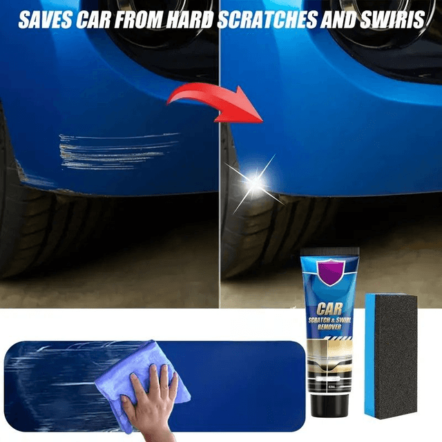 crème efface rayures de voiture 60ml