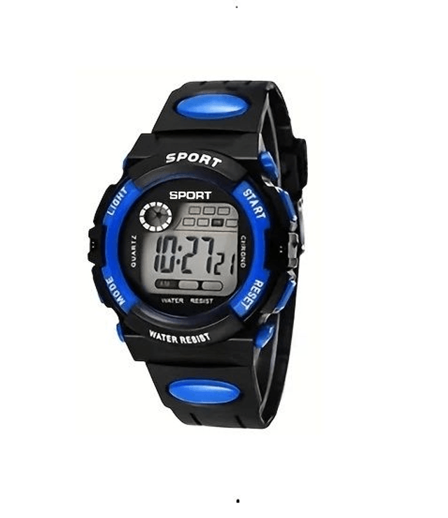 montre de sport fonction réveil et chronomètre lumineuse