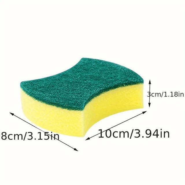 lot de 10 Éponges de Cuisine Premium Anti Rayures 