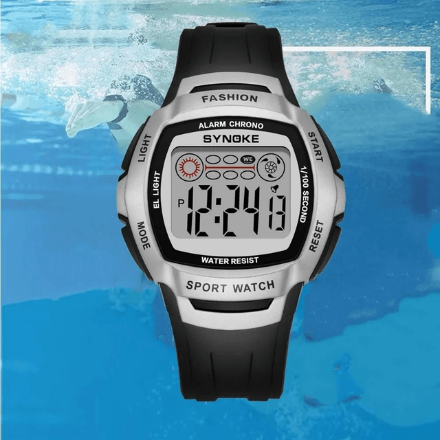 Montre numérique militaire étanche pour homme, montre de sport rétro, montre multifonctionnelle