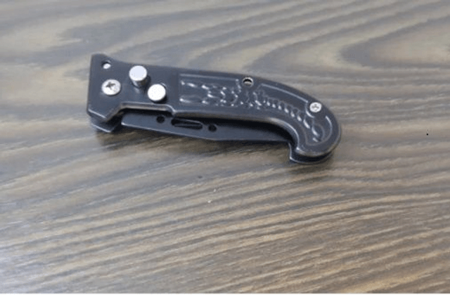 Couteau de poche couteau latéral 15,5 cm, scorpion