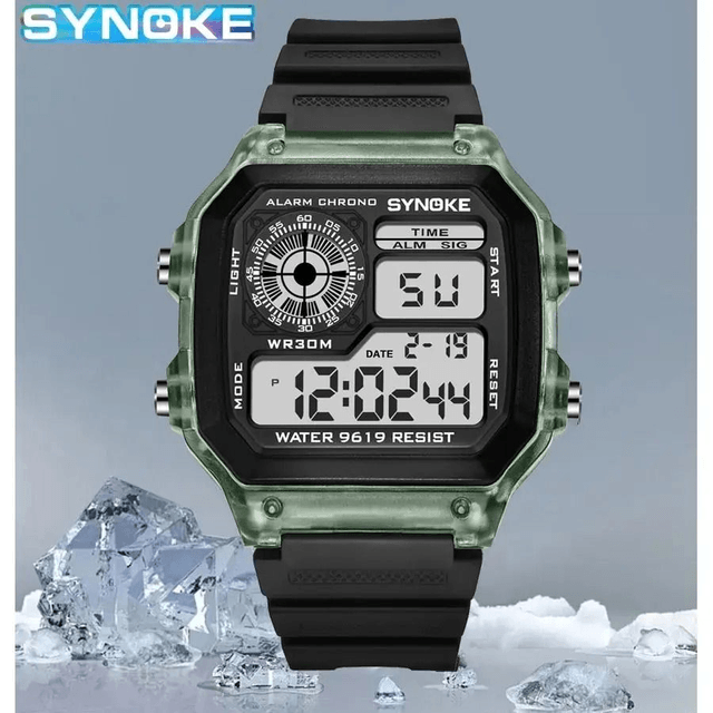 Montres numériques étanches pour hommes et femmes, montre-bracelet de sport , multifonction, 