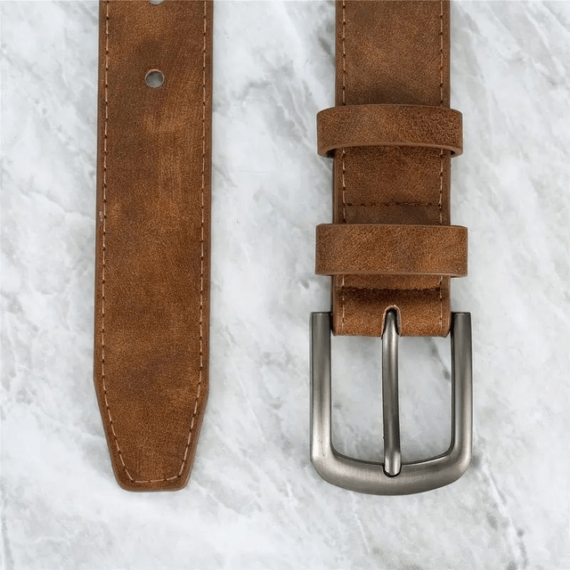 Ceinture pour Hommes avec Boucle Élégante 100cm marron