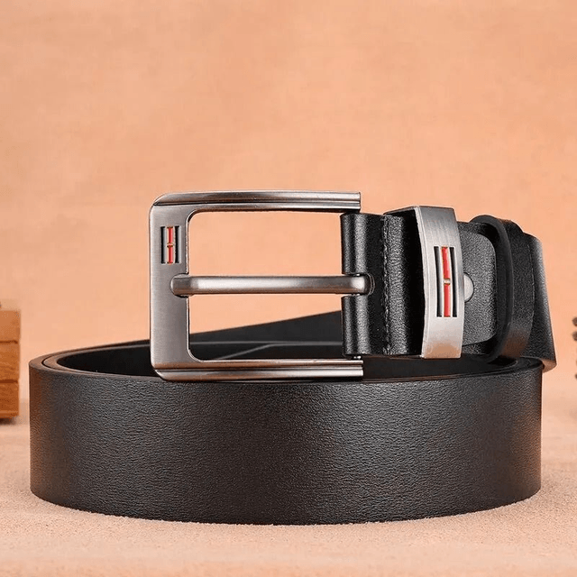 Ceinture de cow-boy en cuir PU pour hommes 120cm