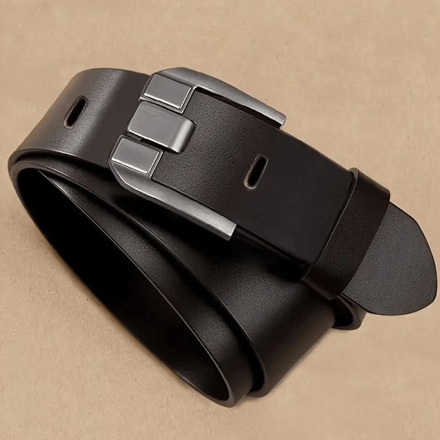 Ceinture en PU pour hommes 120 cm