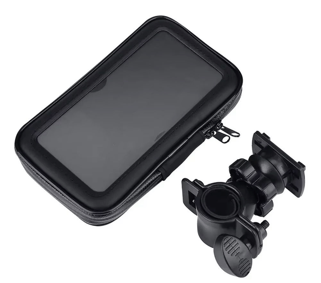 Support de téléphone pour guidon de vélo et moto, étui étanche