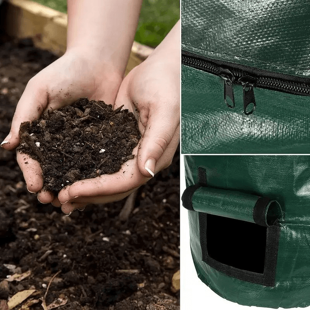 Sac à Compost Réutilisable de 130L