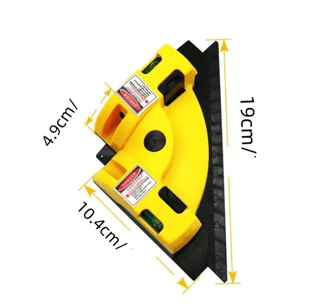 Niveau Laser infrarouge, Projection verticale et horizontale