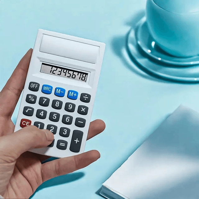 Calculatrice de Bureau pour Étudiants, Calculatrice Portative 