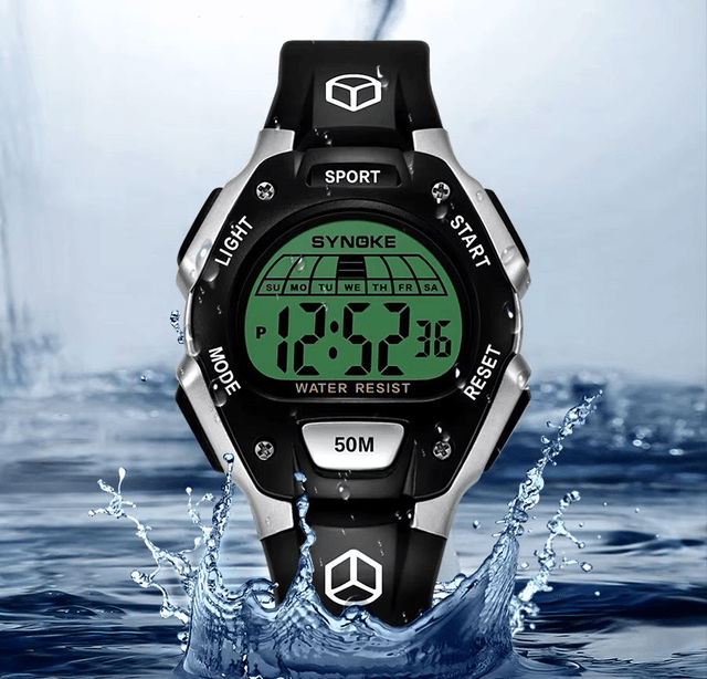 Montre numérique Multifonction Sport pour enfant, 