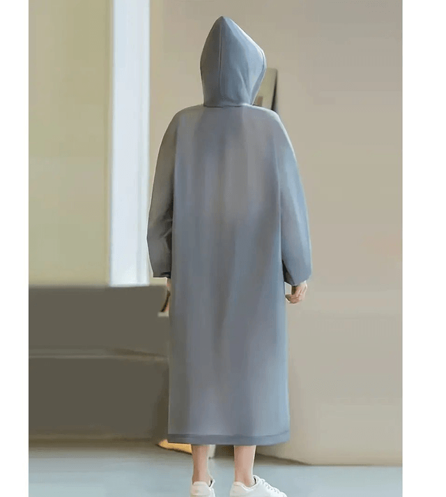 Veste de pluie unisexe à capuche