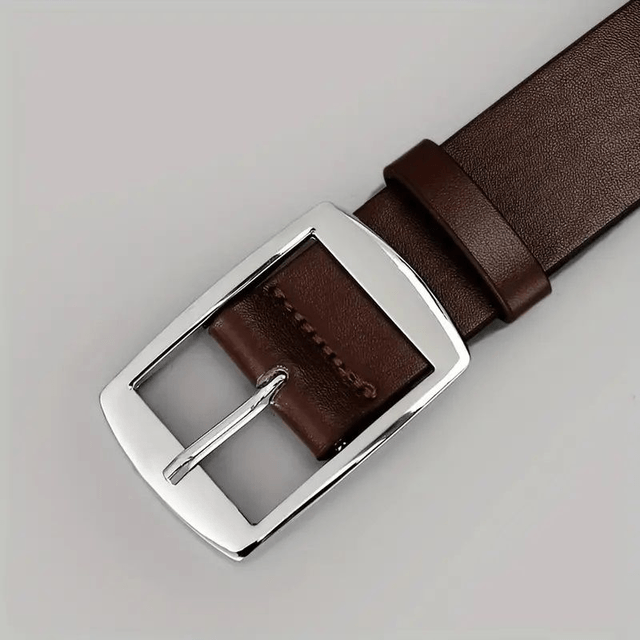 ceinture vintage pour homme  couleur marron