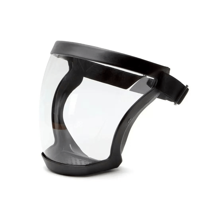 Masque intégral transparent, lunettes de sécurité, masque de protection coupe-vent +10 filtres