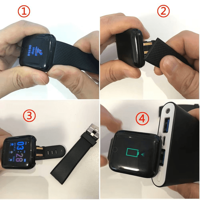 Montre de sport  intelligente multifonction mixte 