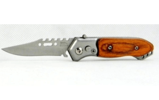 Couteau de poche Spring 14,5cm bois