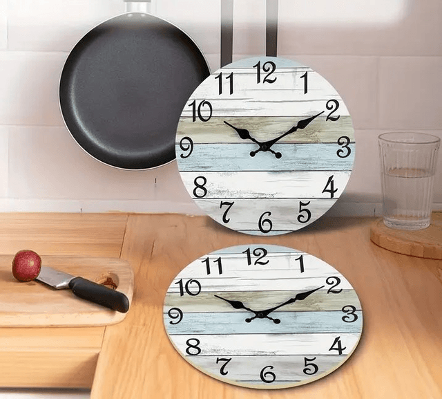 horloge murale, décoration nautique diamètre 25 cm