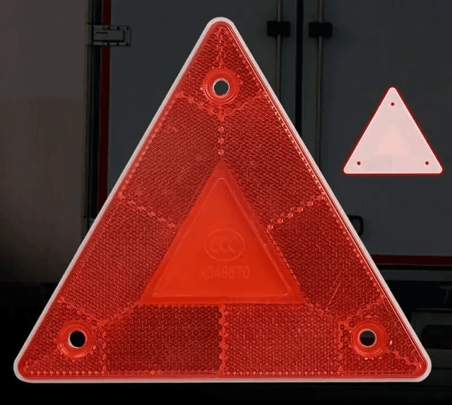 Triangles de signalisation réfléchissants triangulaire