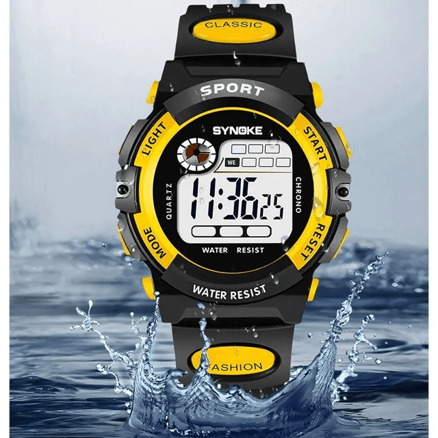 Montre Électronique Sport Étanche 3 bars