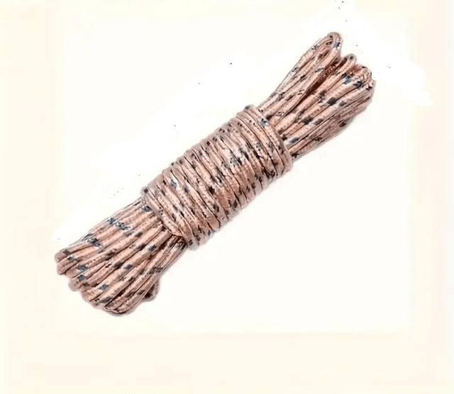 Corde en nylon coloré  5 m de long diamètre 4 mm multi-usage