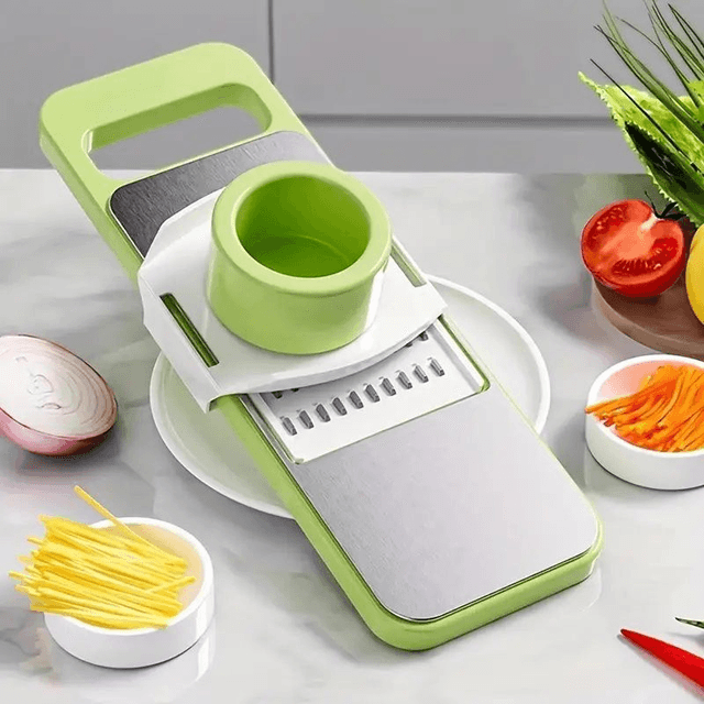 Ensemble de Hachoir à Légumes Multifonctionnel mandoline 7 PC