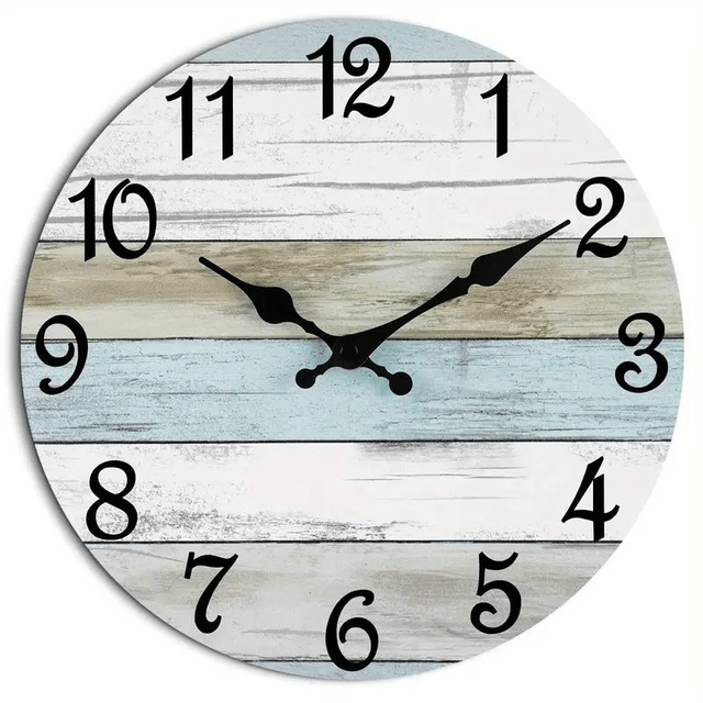 horloge murale, décoration nautique diamètre 25 cm
