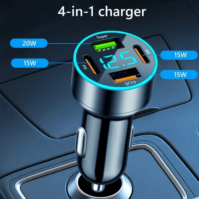 Chargeur de voiture USB