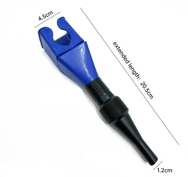 Entonnoir anti fuite flexible et extensible
