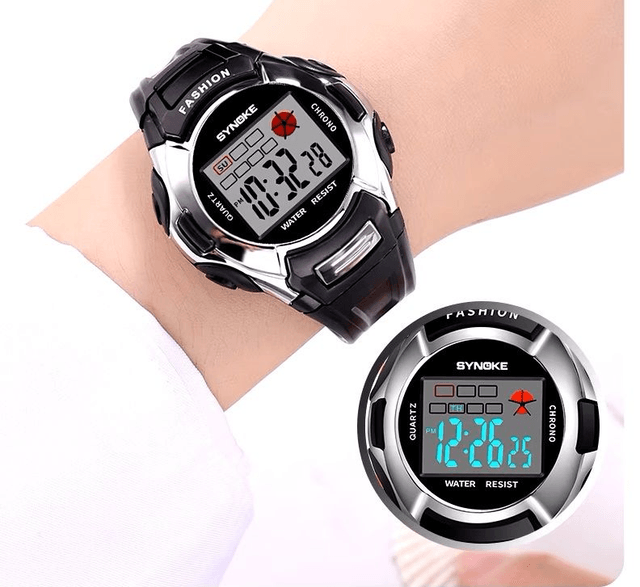 Montre numérique Multifonction Sport pour enfant, 