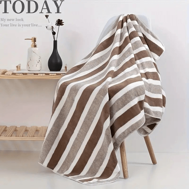 Serviette en polyester pour sécher, adultes unisexe 70 X 140 cm