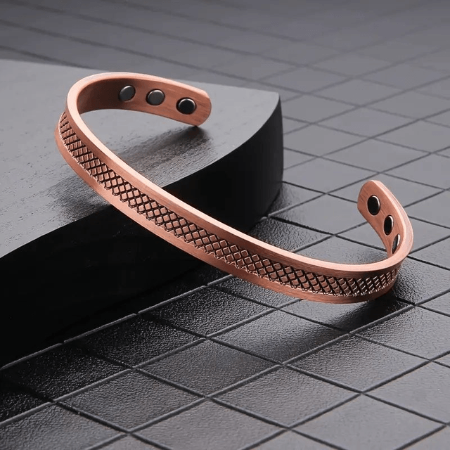  Bracelet magnétique en cuivre hypoallergénique,