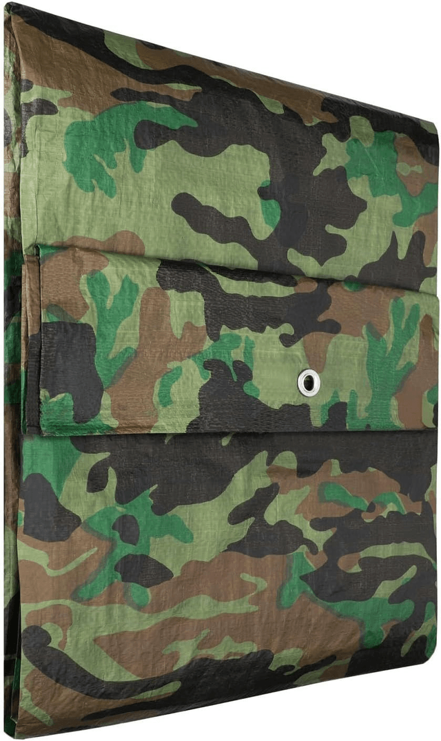 Bâche 1,5 x 6 m armée lourde Camouflage