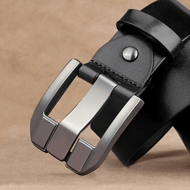 Ceinture en PU pour hommes 120 cm