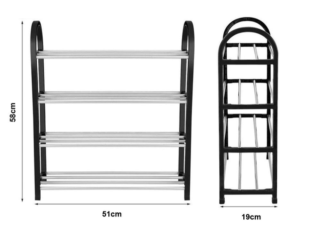 Étagère à chaussures à plusieurs niveaux