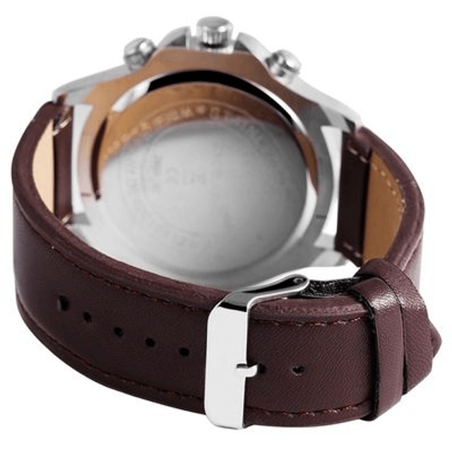 Montre Excellanc sport homme bracelet marron