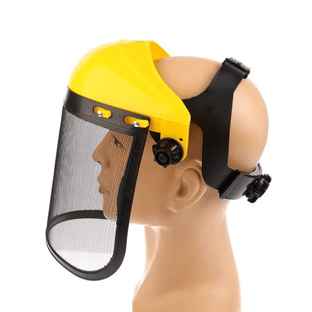 Casque de sécurité pour tronçonneuse,
