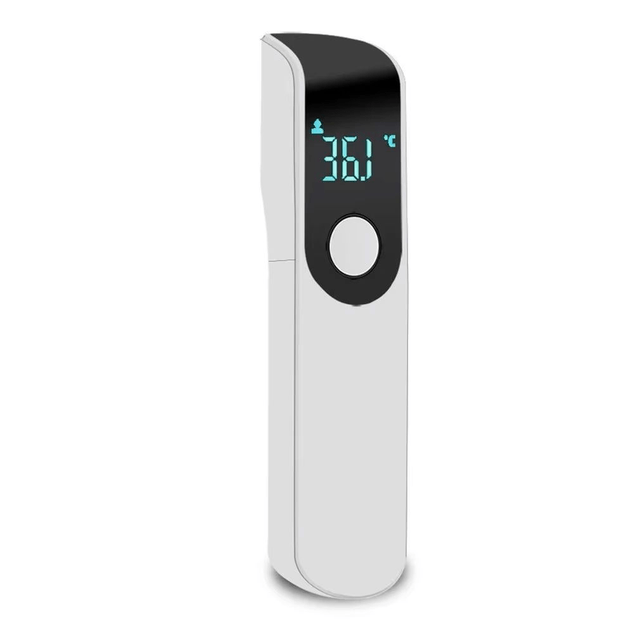  Thermomètre numérique sans contact blanc