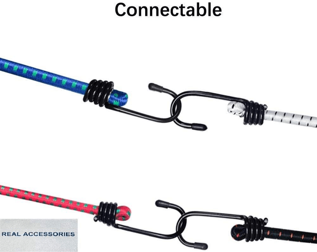 Corde à bagages en caoutchouc 90 cm 4 pcs épaisseur: 9 mm