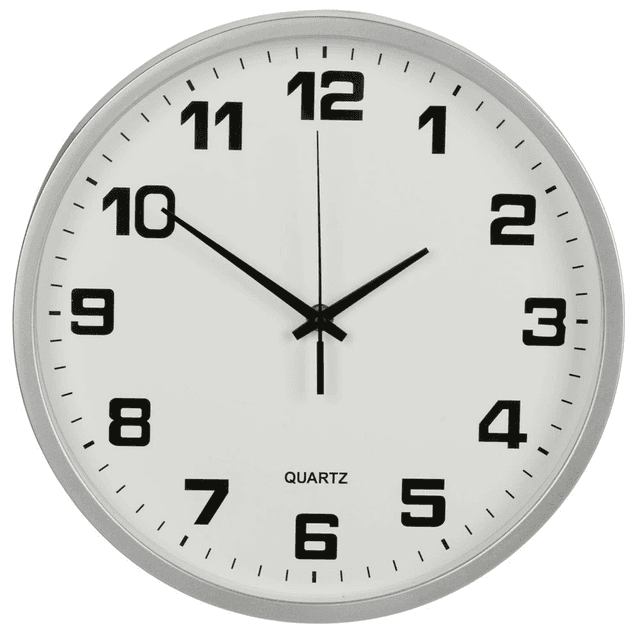Grande horloge murale silencieuse sans tic-tac 30