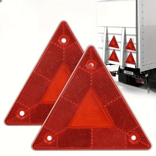 Triangles de signalisation réfléchissants triangulaire