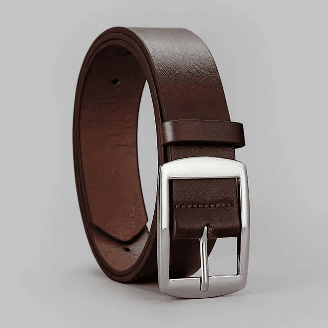 ceinture vintage pour homme  couleur marron