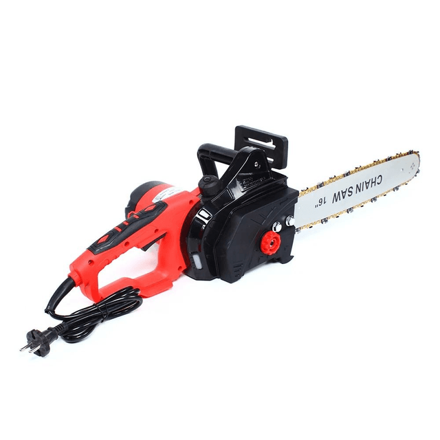 tronçonneuse  électrique, puissance 2000W rouge