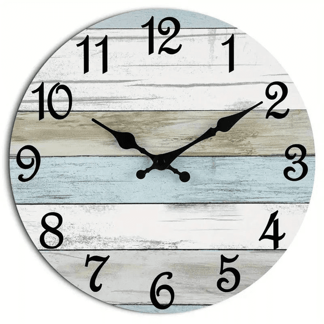 horloge murale, décoration nautique diamètre 25 cm