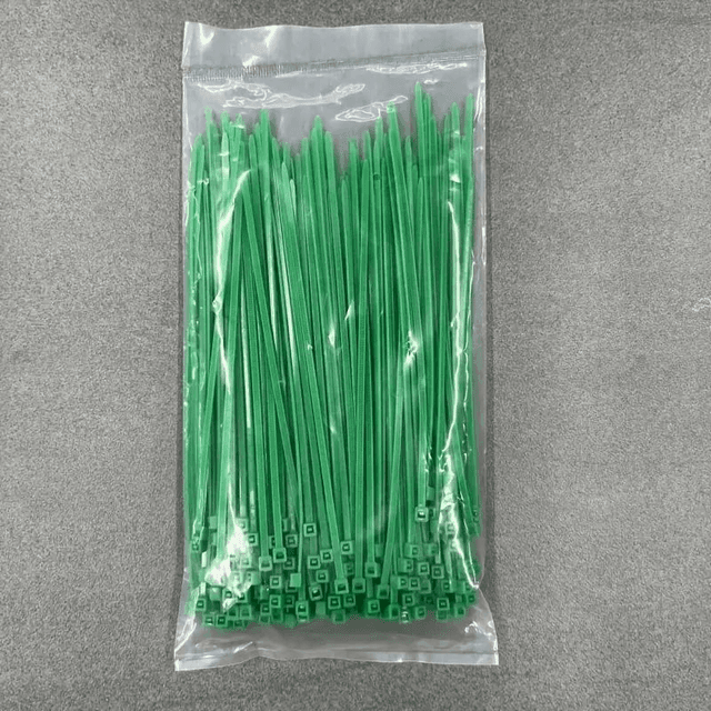 Attache de Jardinage Câble Vert, de 150mm 200PC