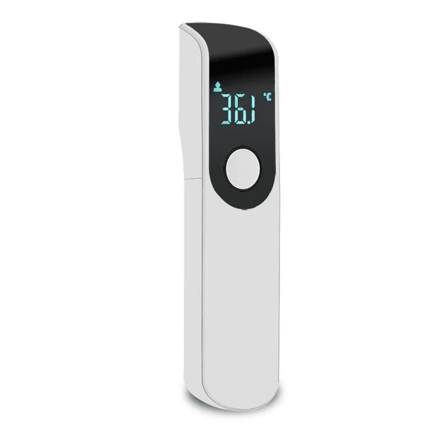  Thermomètre numérique sans contact blanc